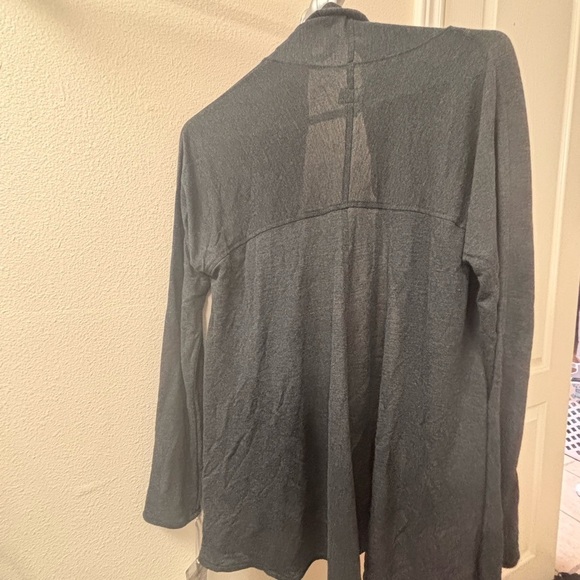 Converse Gray Knit Cardigan Sweater - Picture 4 of 4